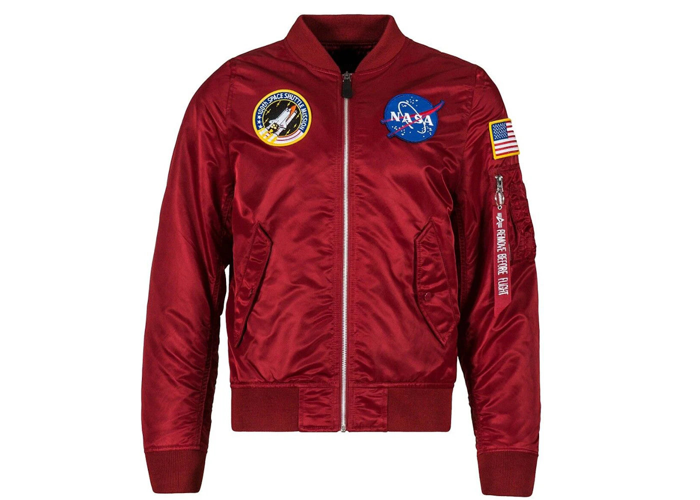 Alpha Industries L2B Nasa Jacket Red
