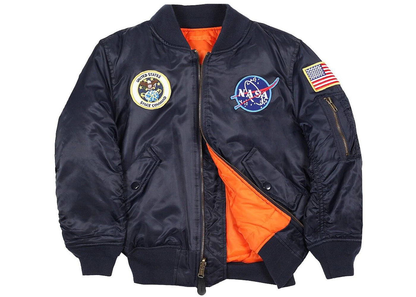 Alpha Industries NASA MA-1 Flight Jacket Blue