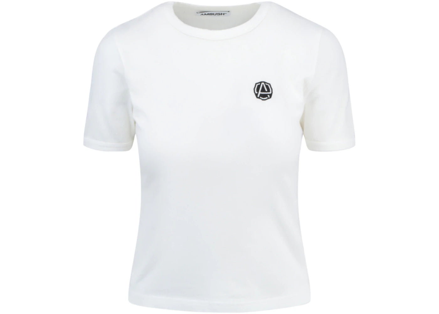 Ambush Emblem Slim Fit T-shirt White Black
