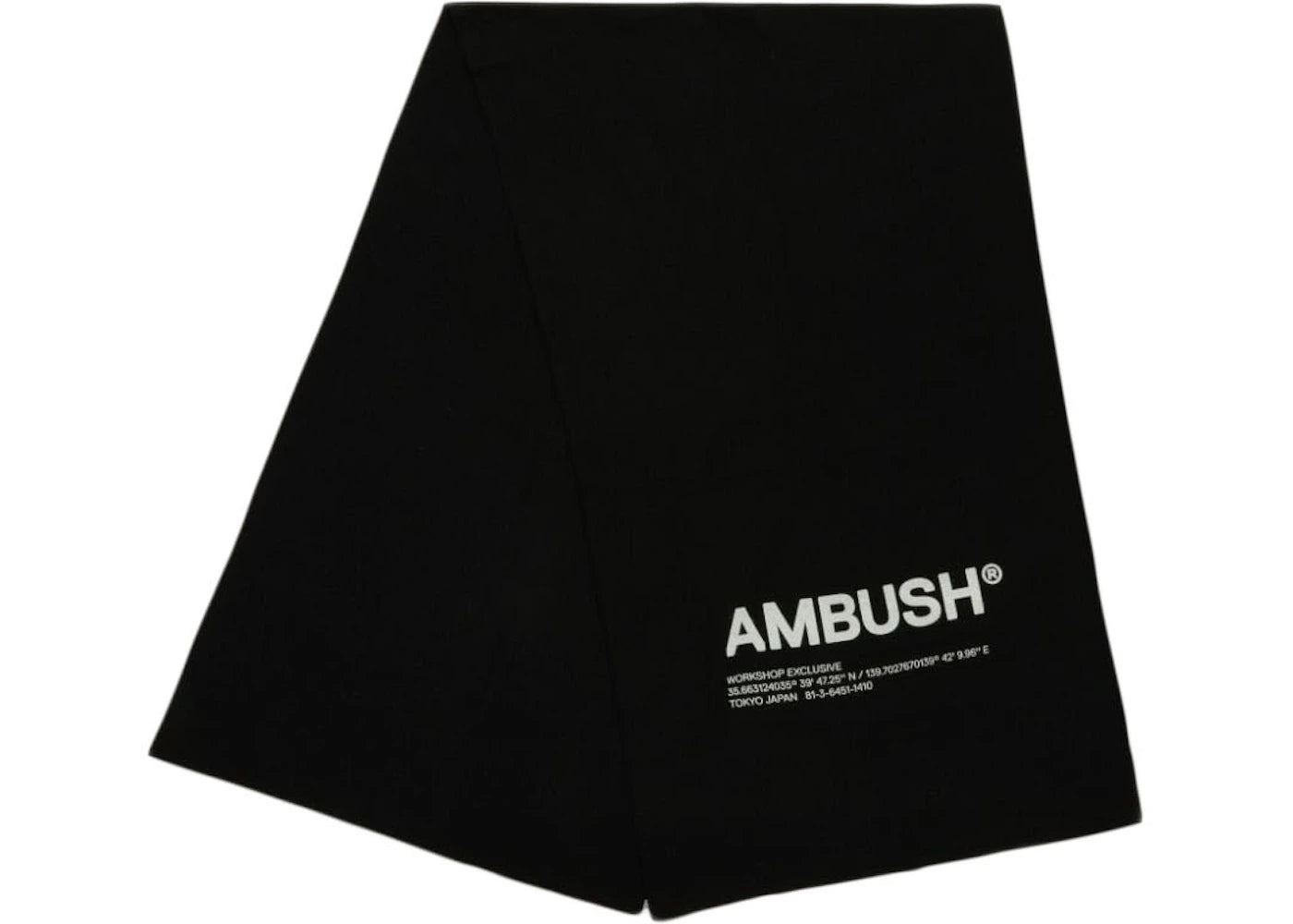 Ambush Logo Scarf Black