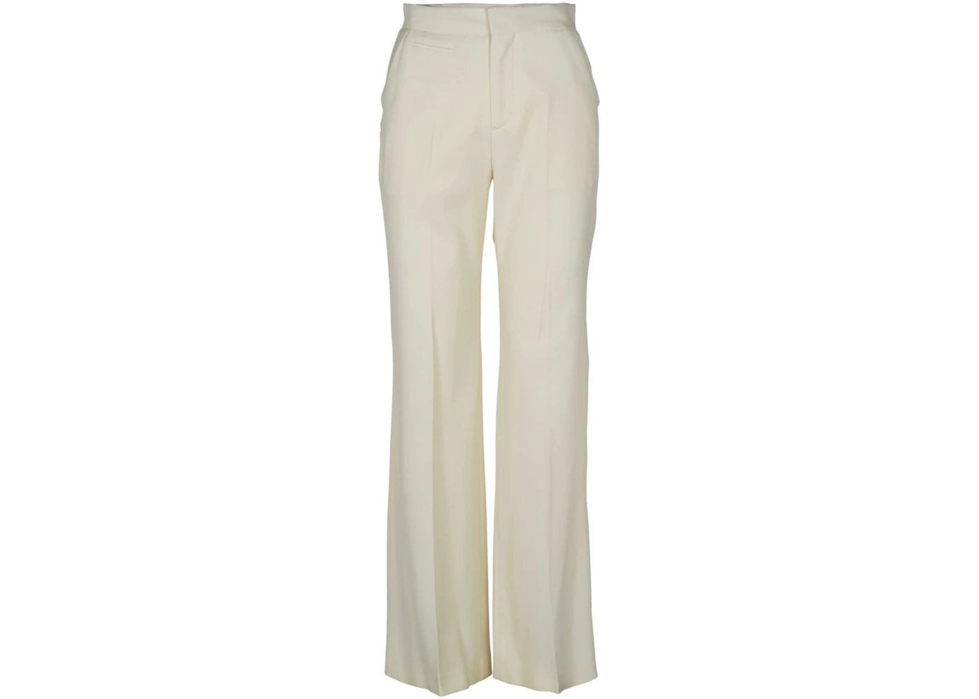 Ambush Wool Slim Fit Flare Pants White