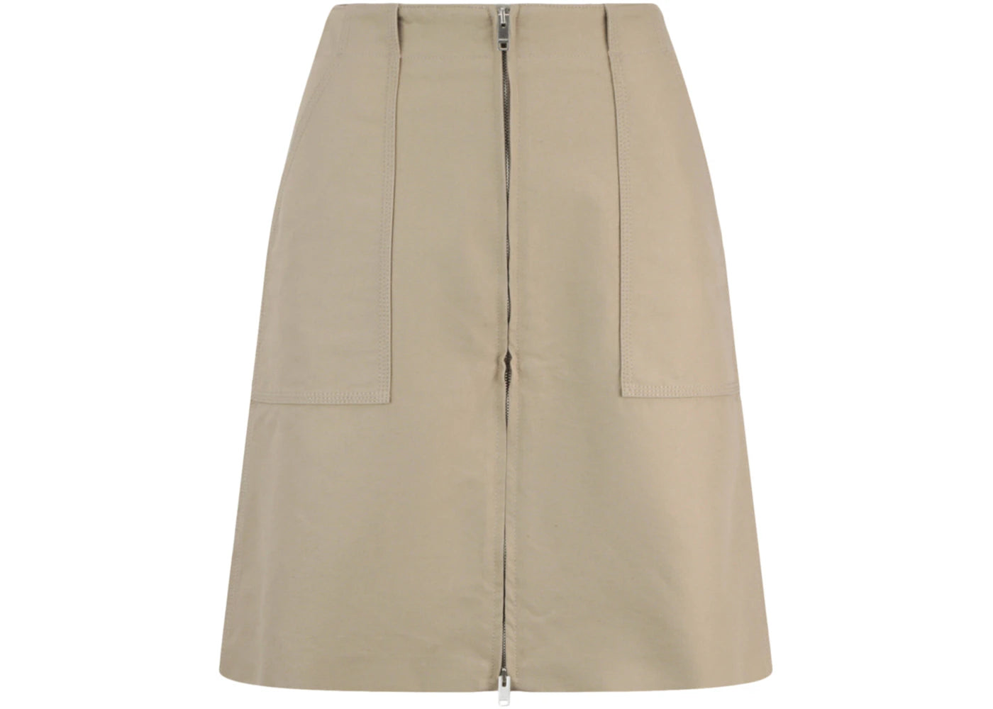 Ambush Worker High-Waisted Skirt Beige