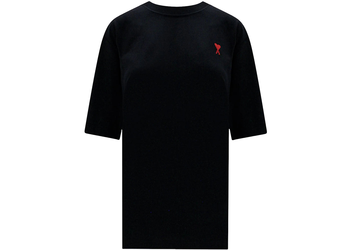 Ami Paris Ami De Coeur Tee Black