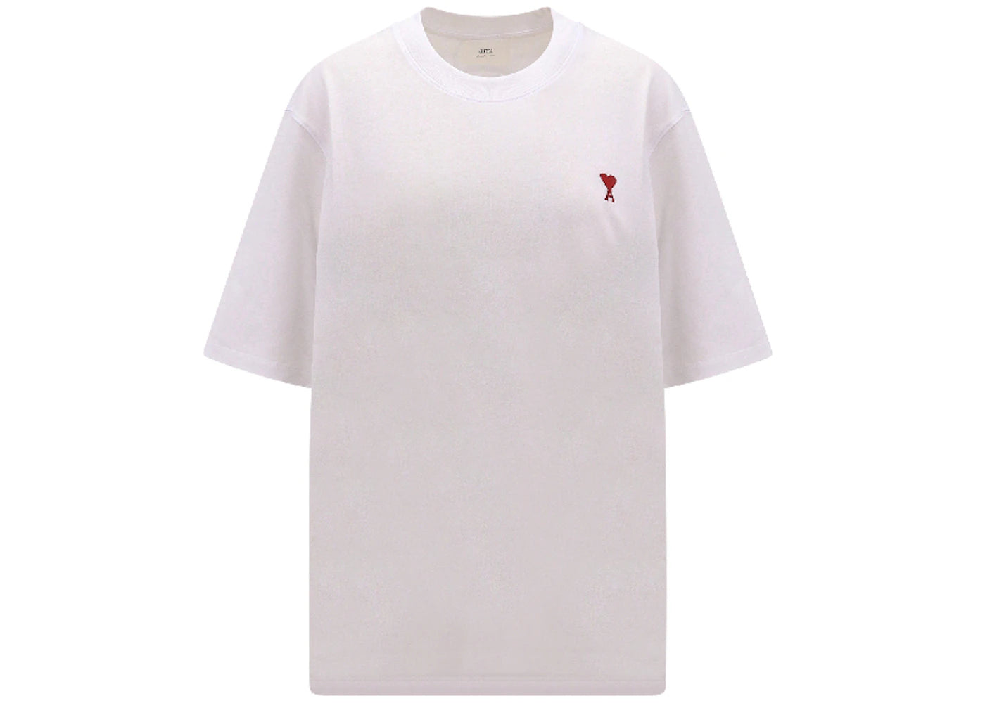 Ami Paris Ami De Coeur Tee White