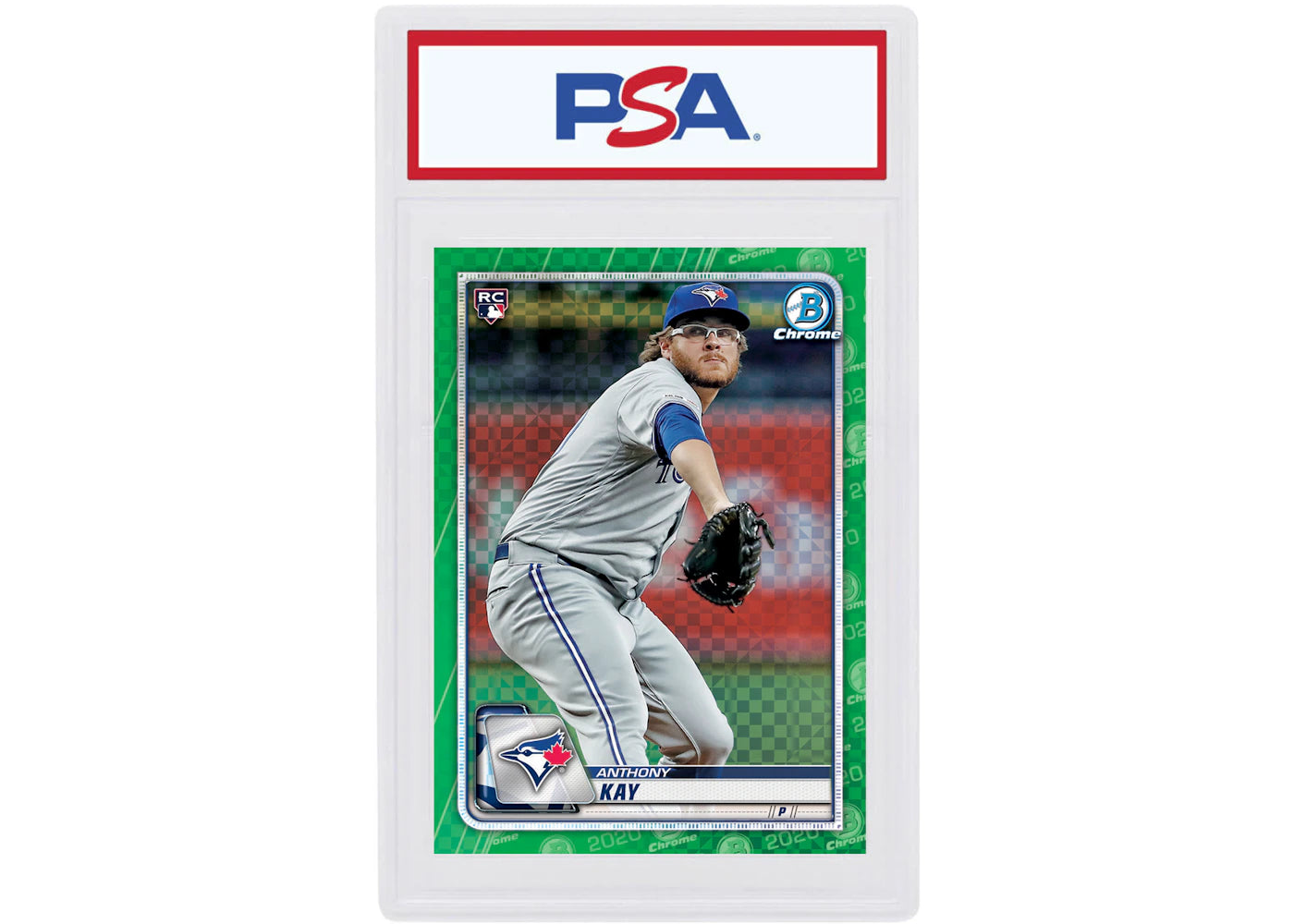 Anthony Kay 2020 Bowman Chrome X Rookie Green X-Fractor /31 #16 (PSA or BGS Graded)