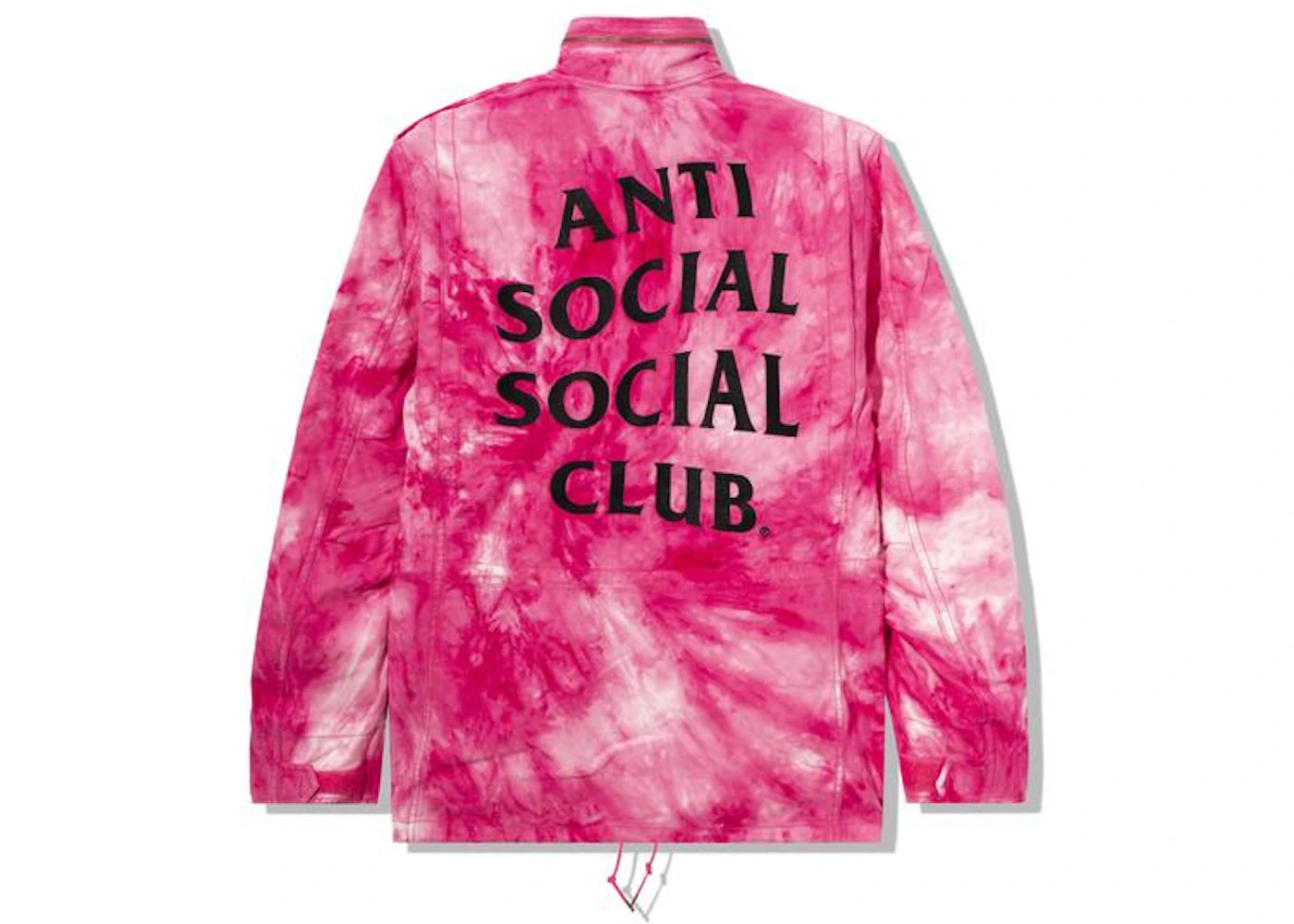 Anti Social Social Club Alpha Industries x ASSC M-65 Jacket Tie Dye Pink
