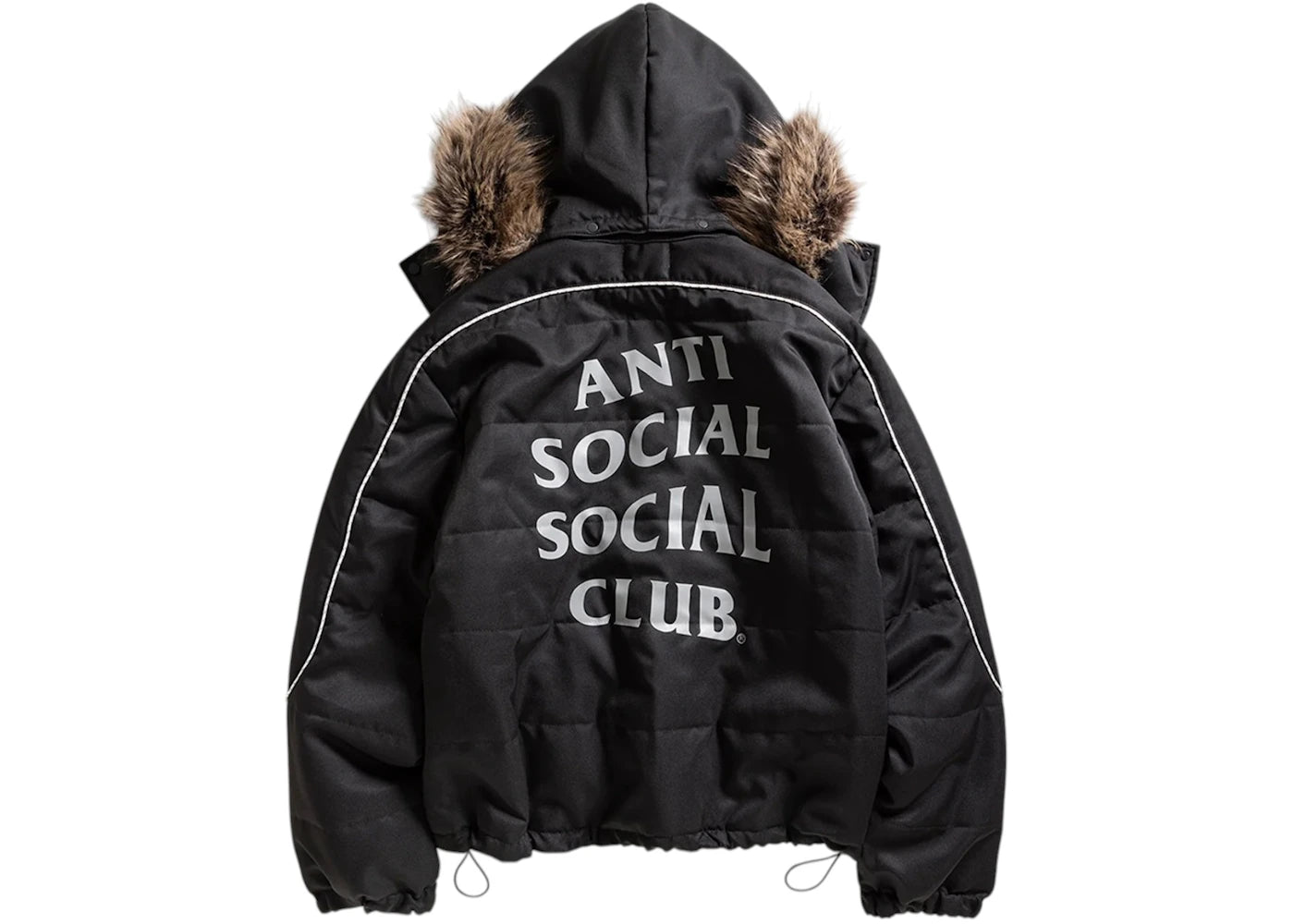 Anti Social Social Club Black Puffer Black