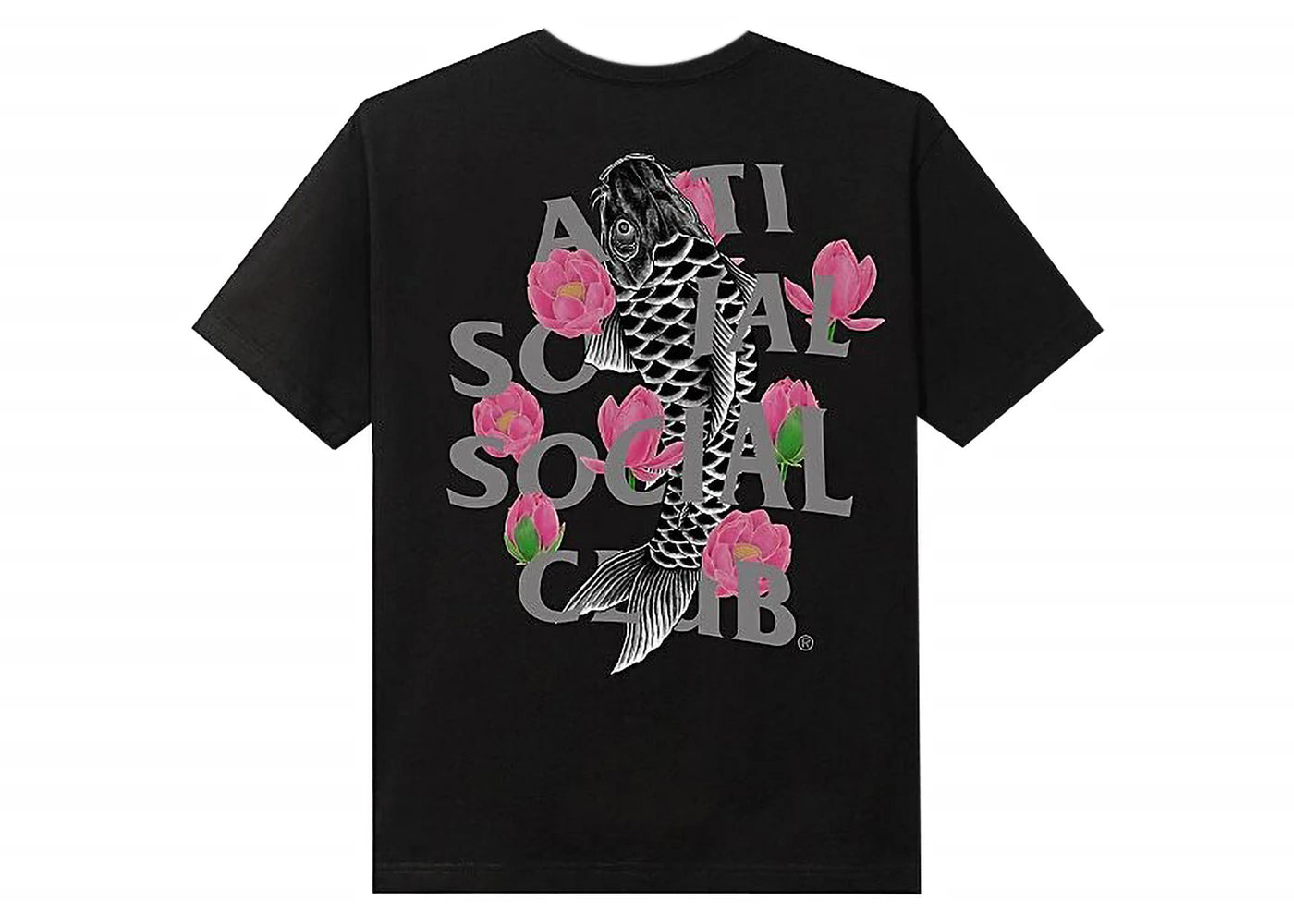 Anti Social Social Club Ornamental 3M Tee Black