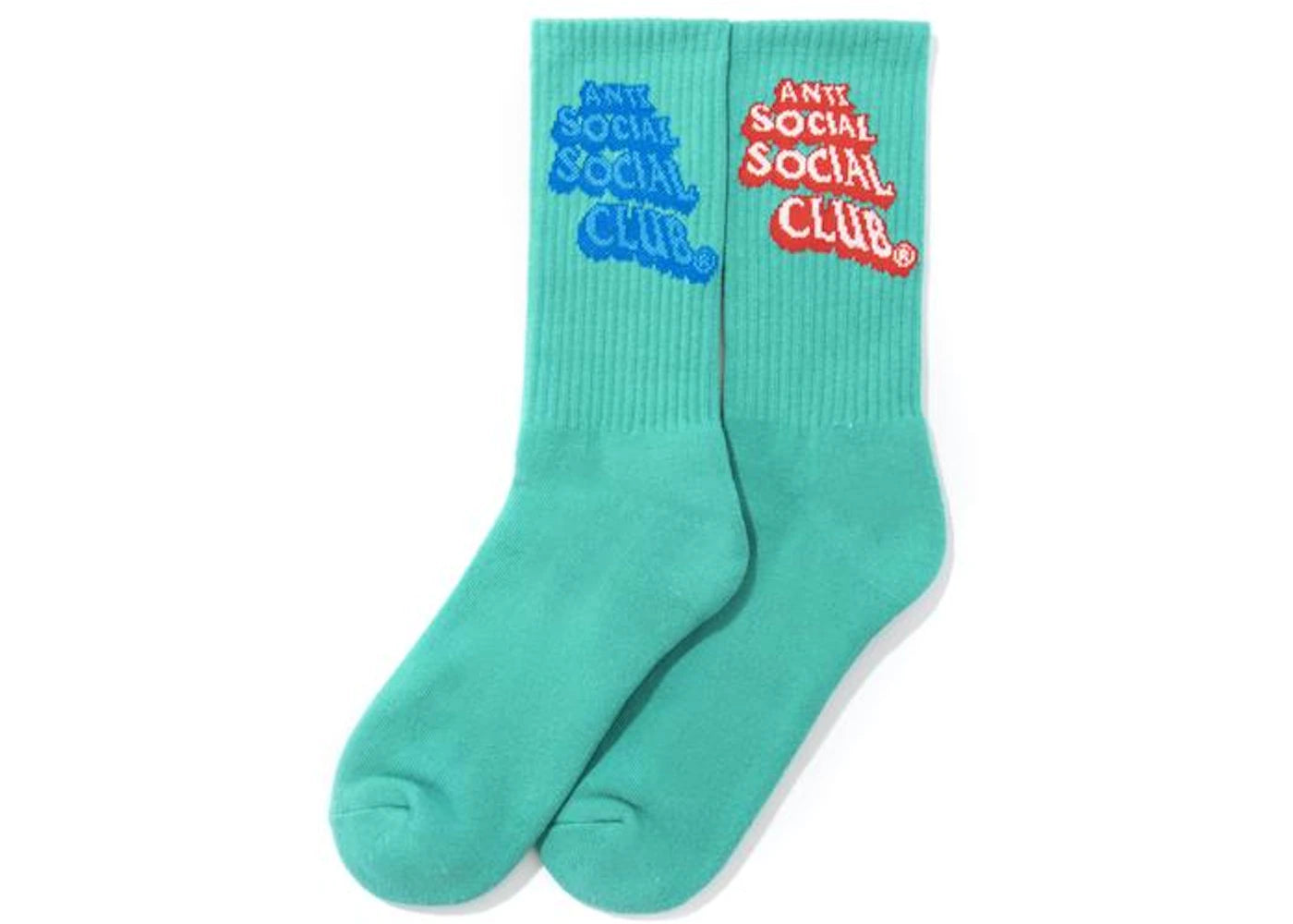 Anti Social Social Club Pop Up Socks Green