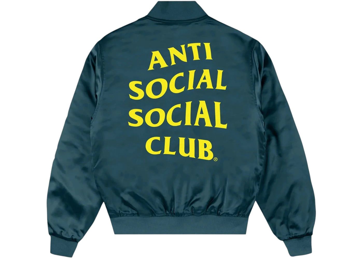 Anti Social Social Club Strange Days Bomber Jacket Teal