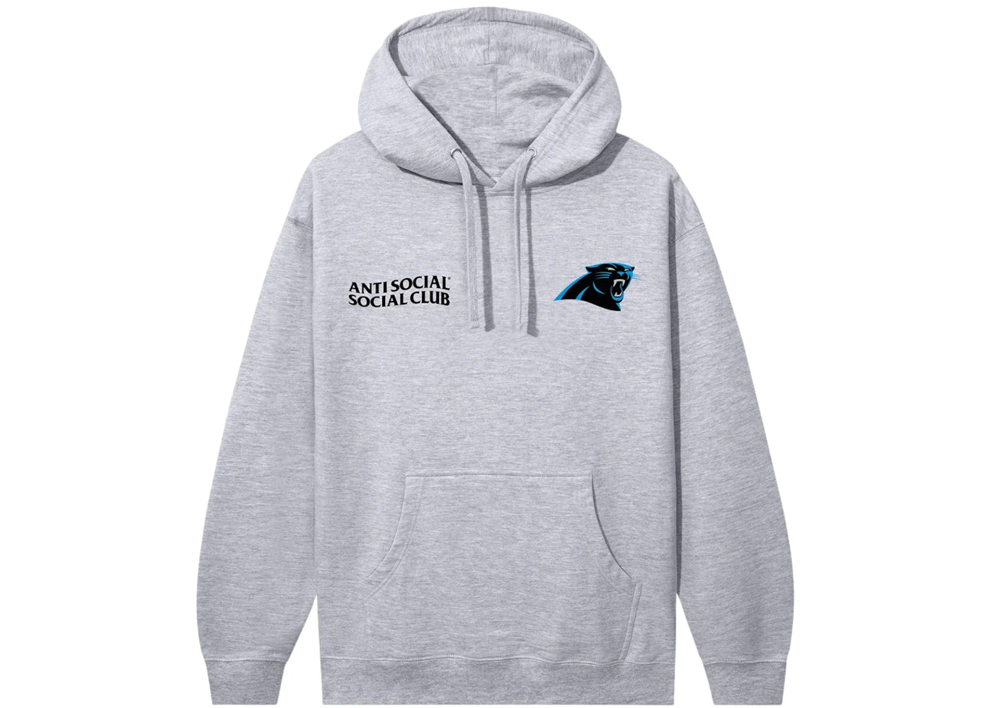 Anti Social Social Club x Panthers Team Hoodie Grey