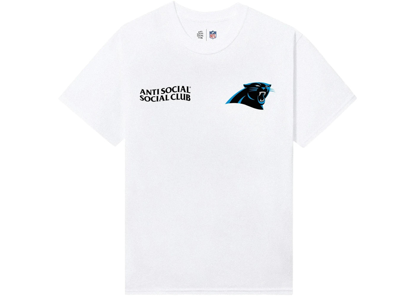 Anti Social Social Club x Panthers Team Tee White