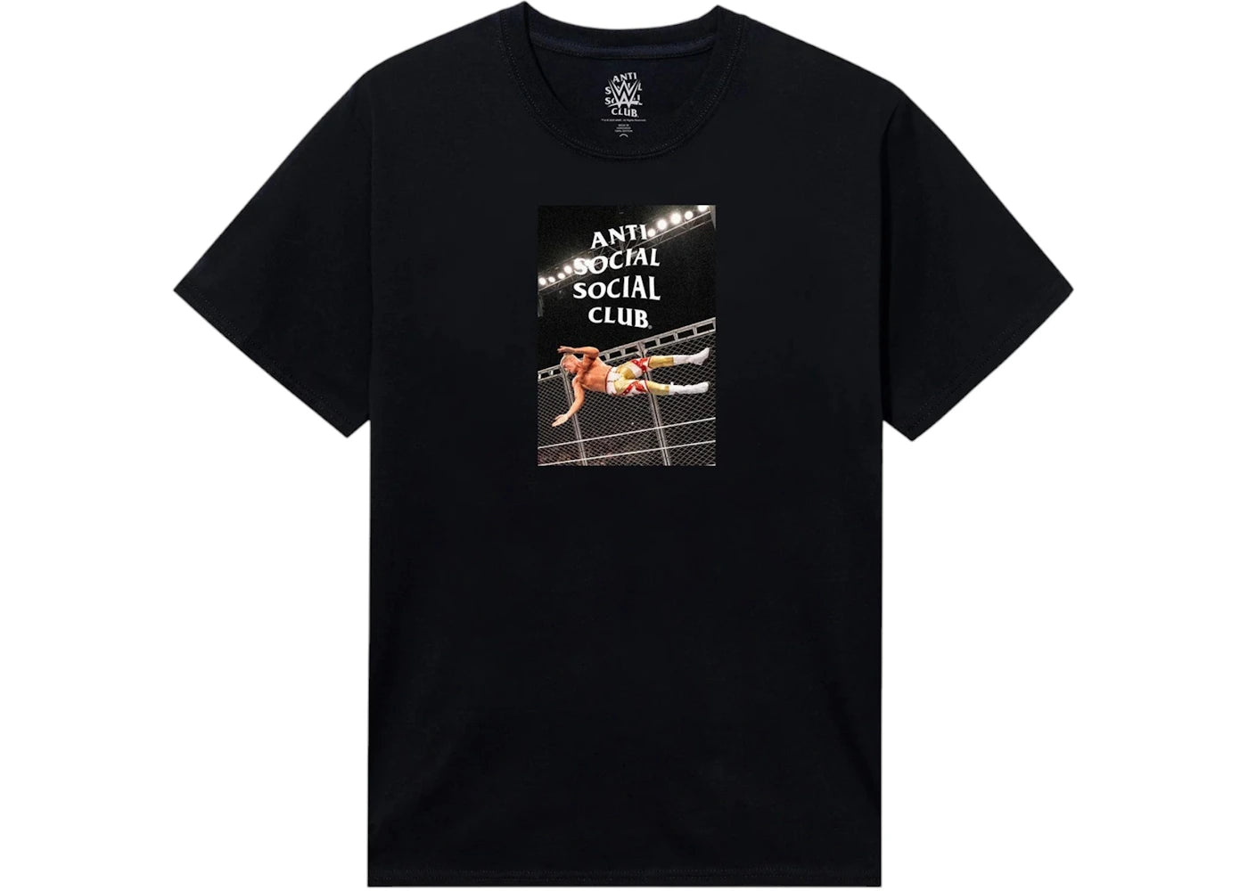 Anti Social Social Club x WWE American Nightmare Tee Black