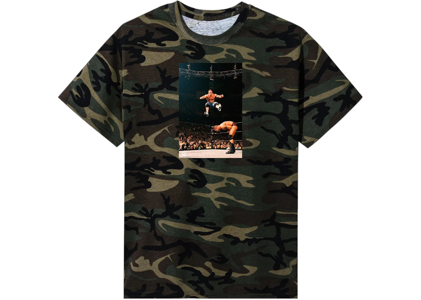 Anti Social Social Club x WWE You Can't See Me Tee Camo