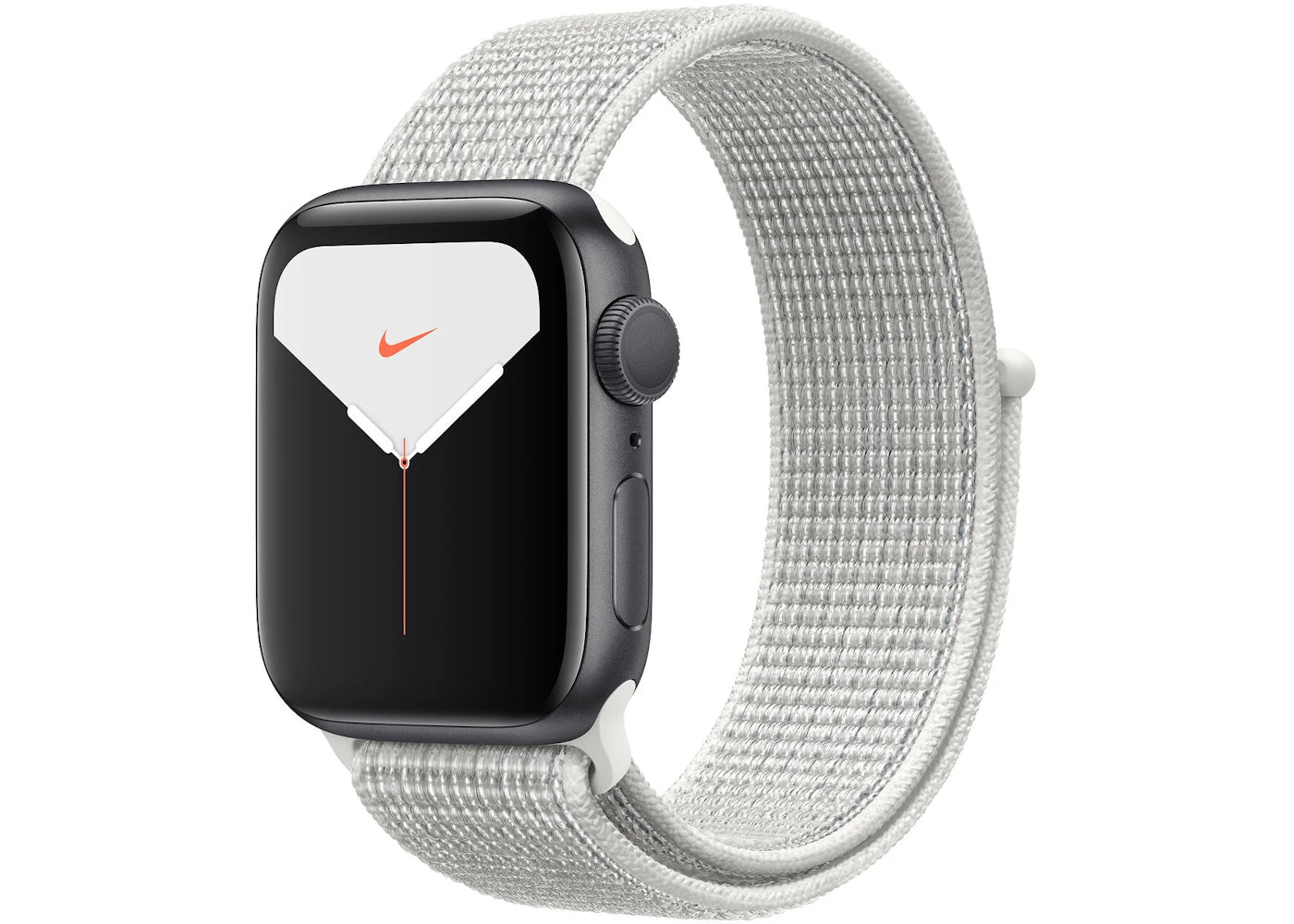 Apple Watch Nike Series 5 GPS 44mm Space Gray Aluminum with Summit White Loop A2093