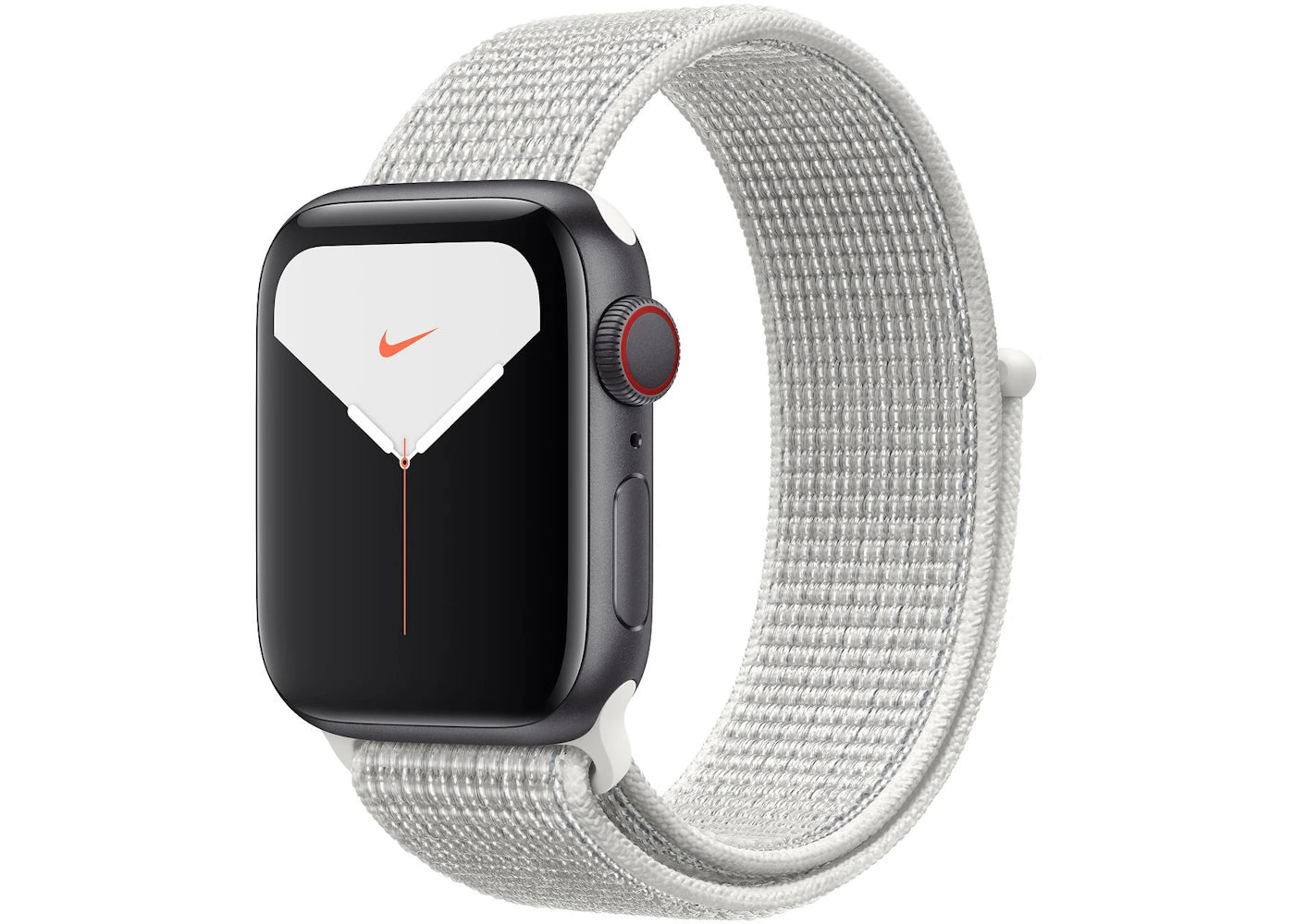 Apple Watch Nike Series 5 GPS + Cellular 40mm Space Gray Aluminum with Summit White Loop A2094