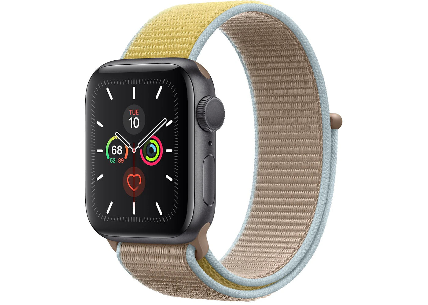 Apple Watch Series 5 GPS 40mm Space Gray Aluminum with Camel Sport Loop A2094