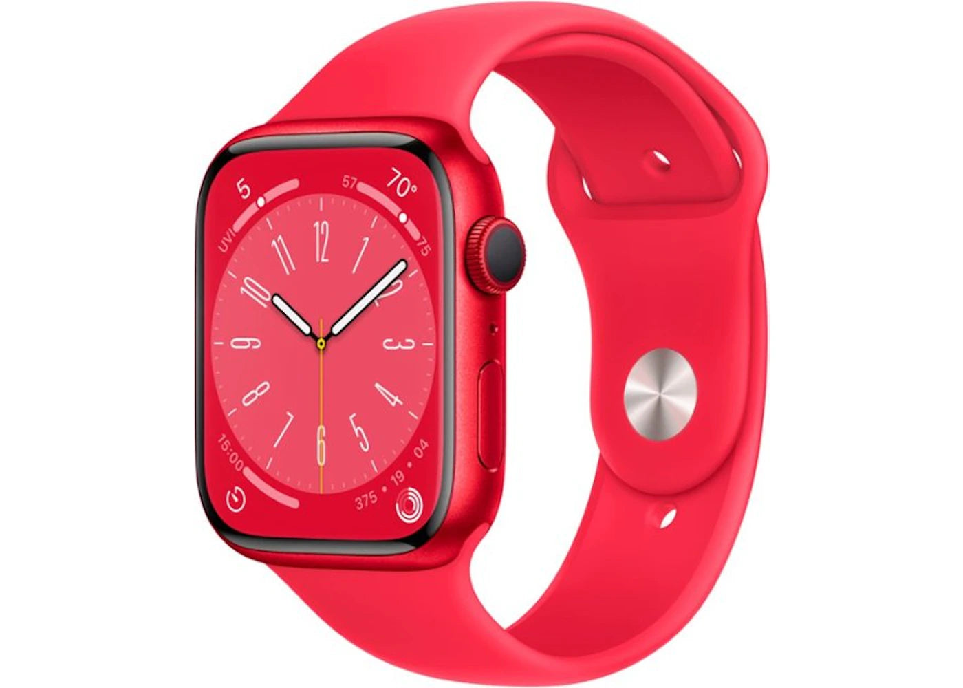Apple Watch Series 8 GPS 45mm (PRODUCT)RED Aluminum with (PRODUCT)RED Sport Band A2771