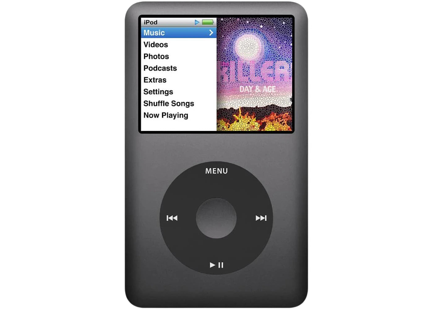 Apple iPod Classic 7th Gen 160GB MP3 Player MC297LL/A