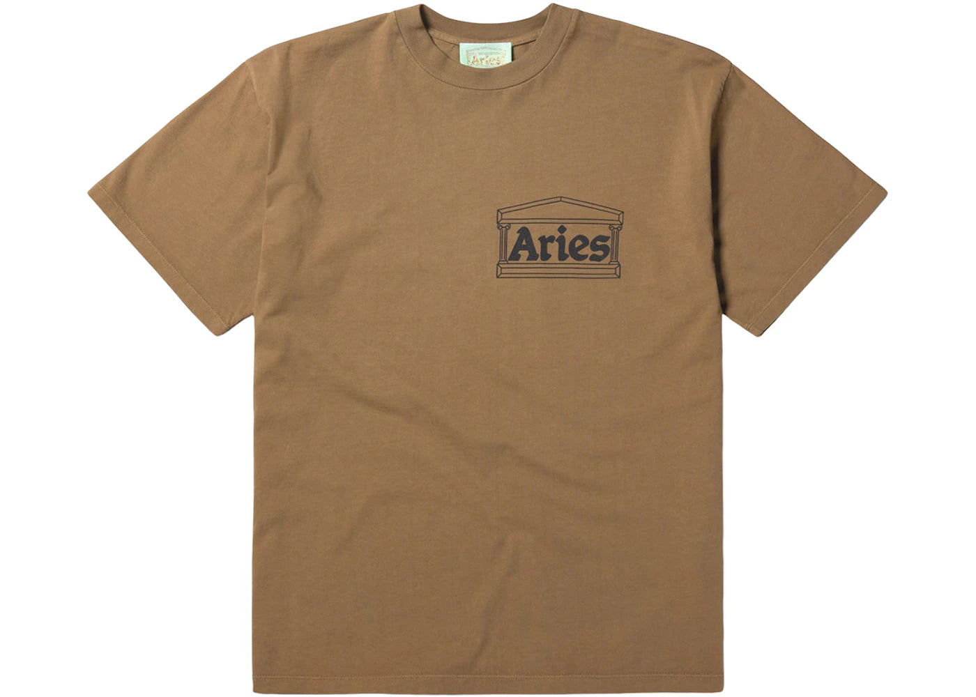 Aries Temple SS Tee Camel (FW22)