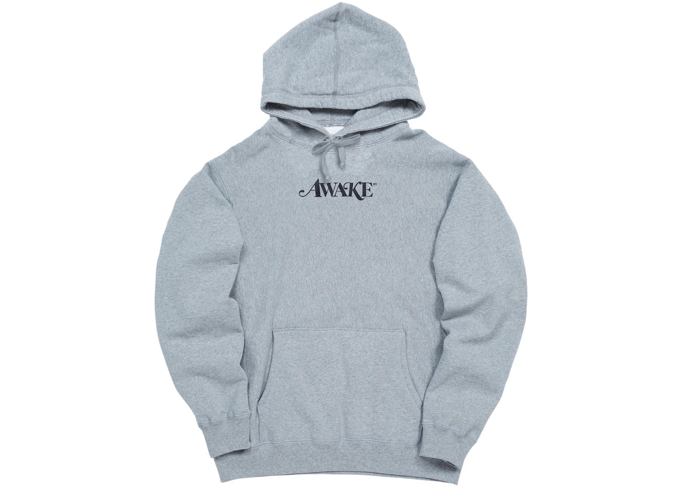 Awake Classic Logo Hoodie Heather Grey