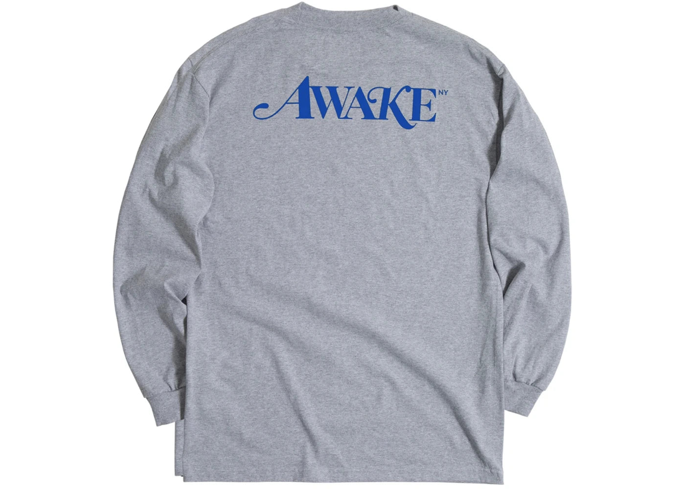 Awake Classic Logo L/S Tee Heather Grey