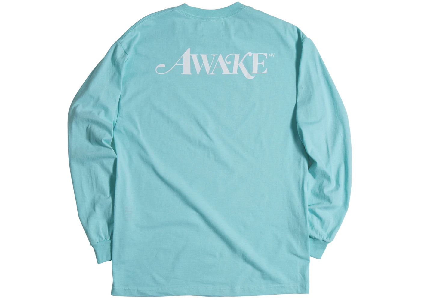 Awake Classic Logo L/S Tee Seafoam