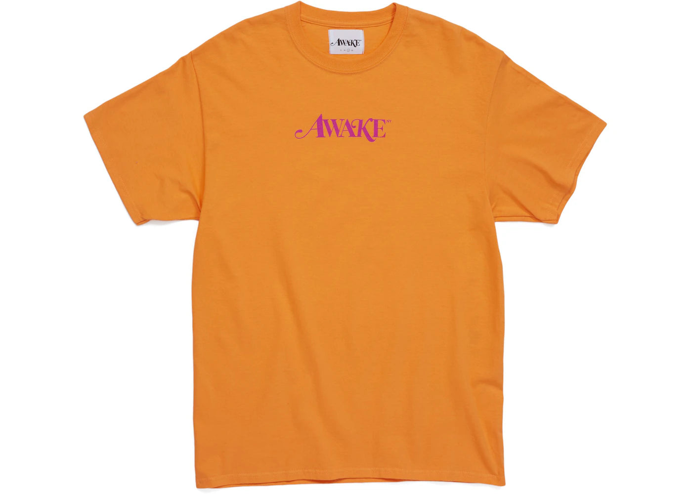 Awake Classic Logo Tee Orange