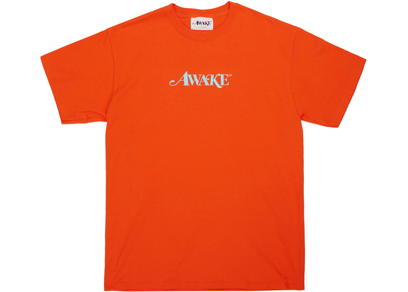 Awake Classic Logo Tee Red Orange
