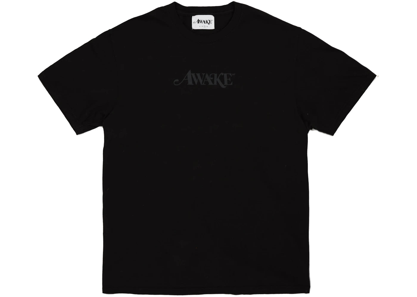 Awake Classic Logo Tee Washed Black