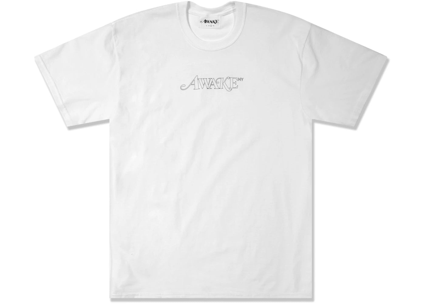 Awake Classic Outline Logo T-shirt White