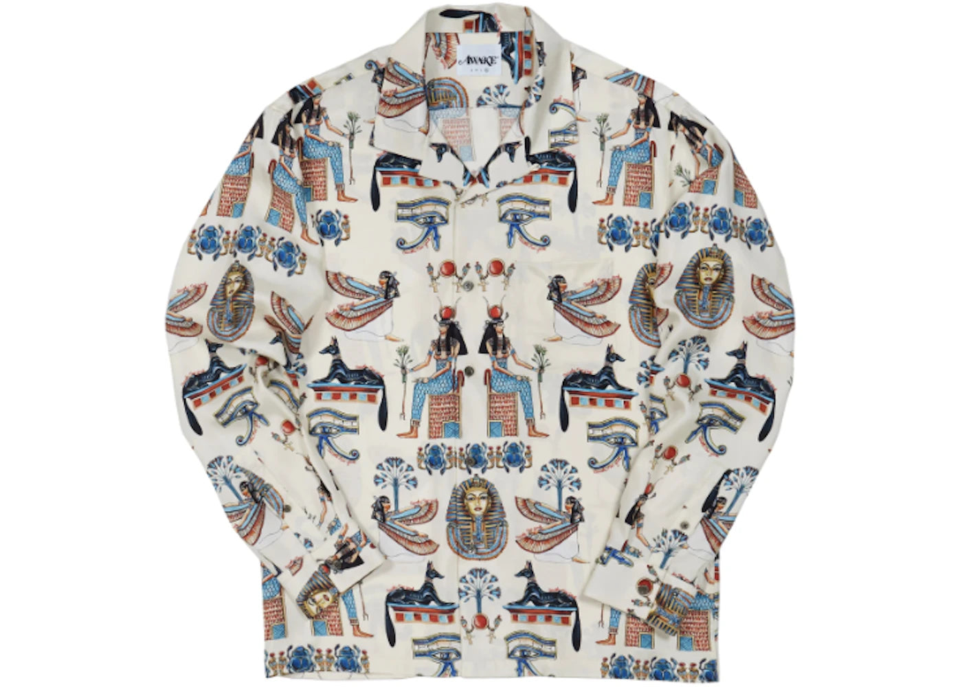 Awake Egyptian Button Down Shirt Cream
