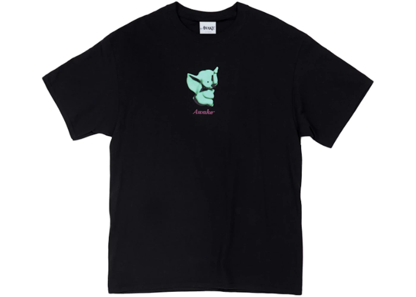 Awake Elephant Tee Black