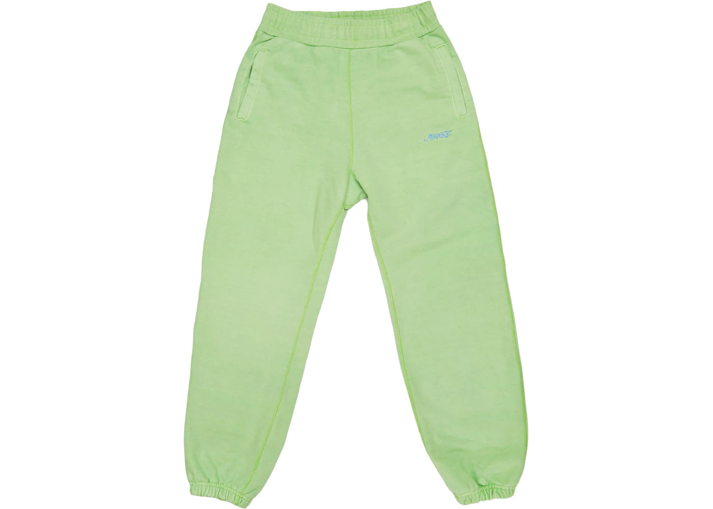 Awake Embroidered Logo Sweatpants Light Green