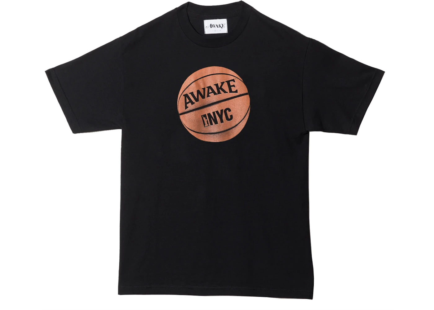 Awake Hoop Tee Black