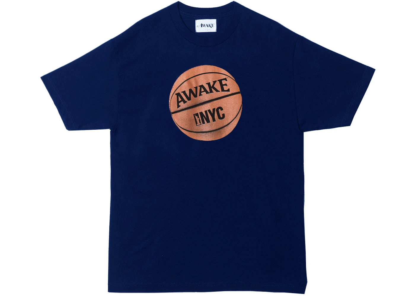 Awake Hoop Tee Navy