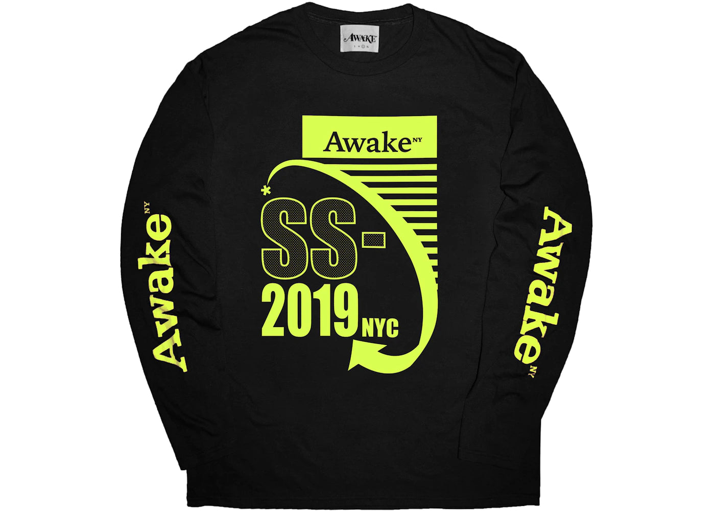 Awake Turntable Longsleeve Tee Black