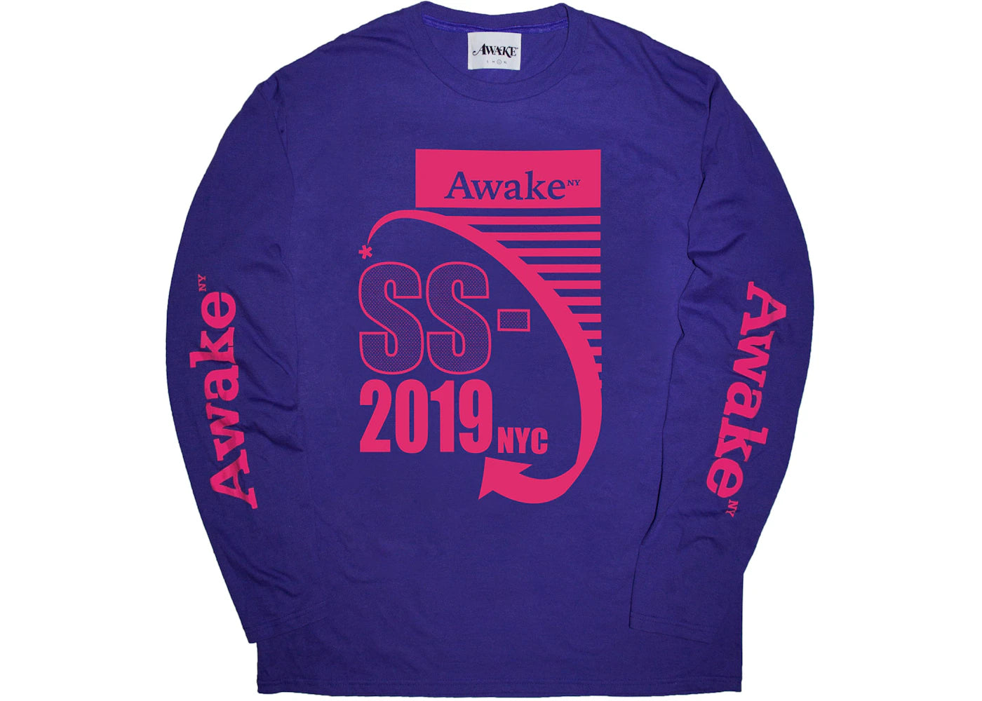 Awake Turntable Longsleeve Tee Purple