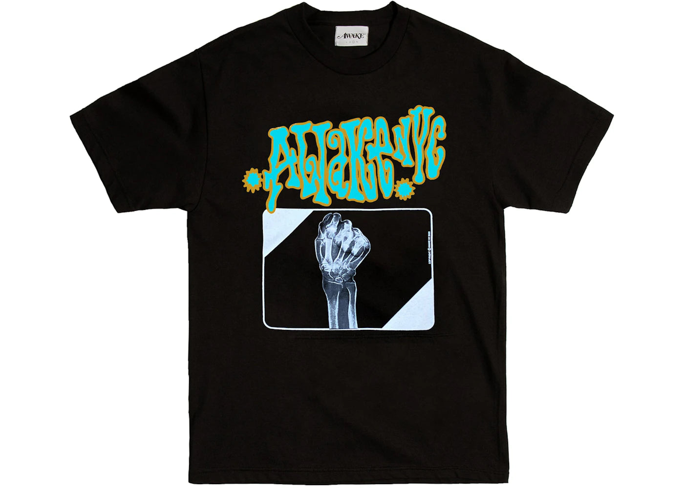 Awake X-Ray Tee Black