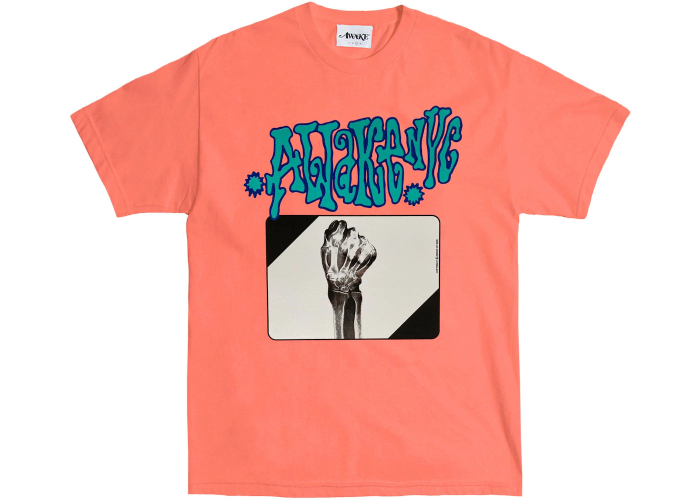 Awake X-Ray Tee Coral