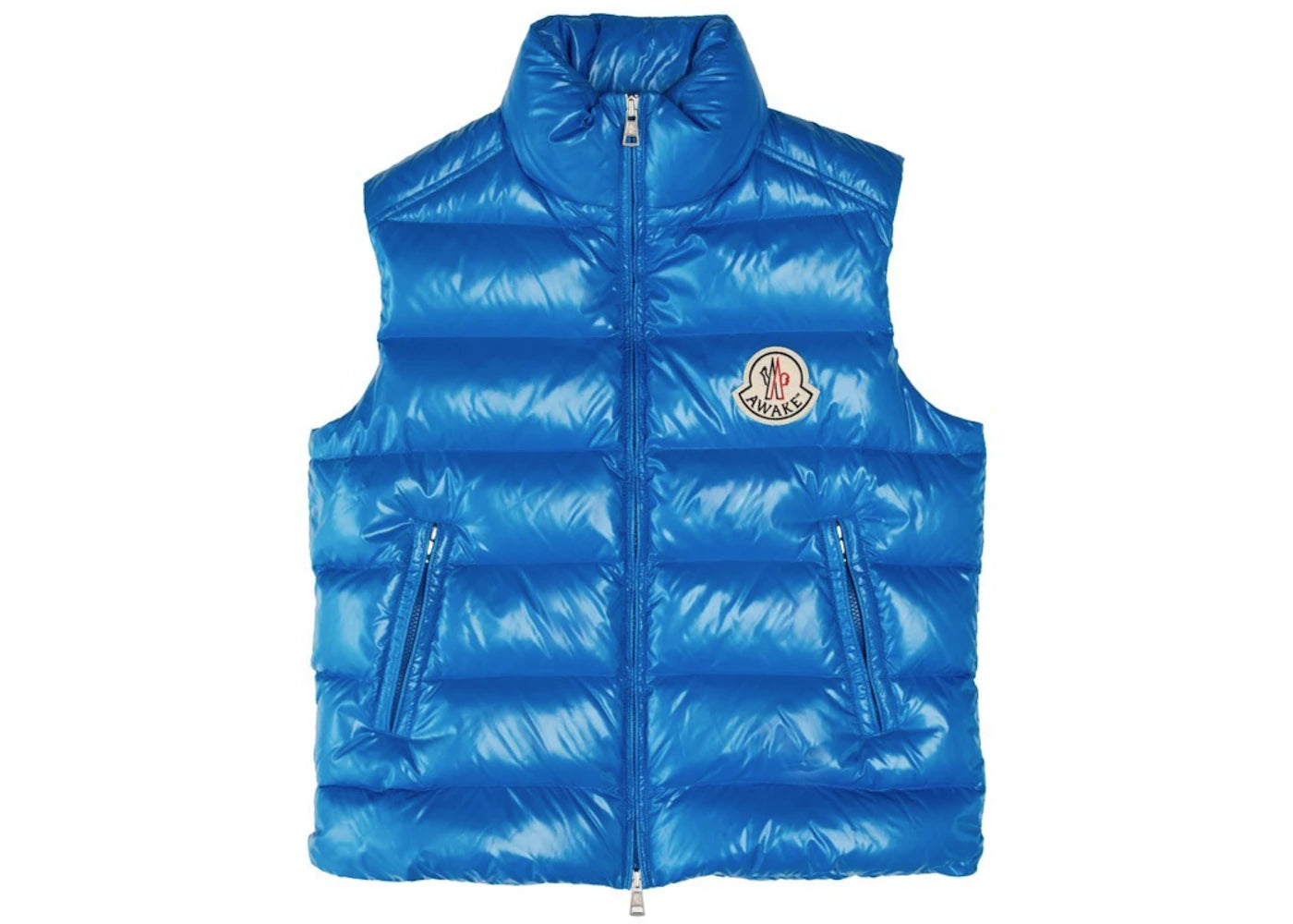 Awake x Moncler Parker Gilet Puffer Vest Blue