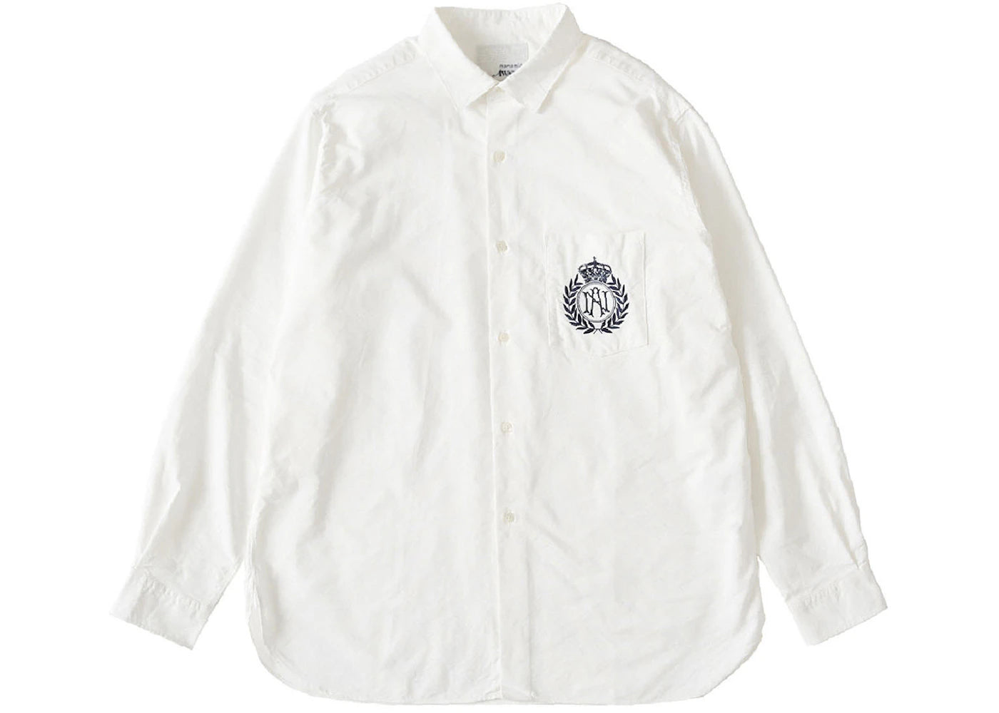 Awake x nanamica Regular Collar Wind Shirt White