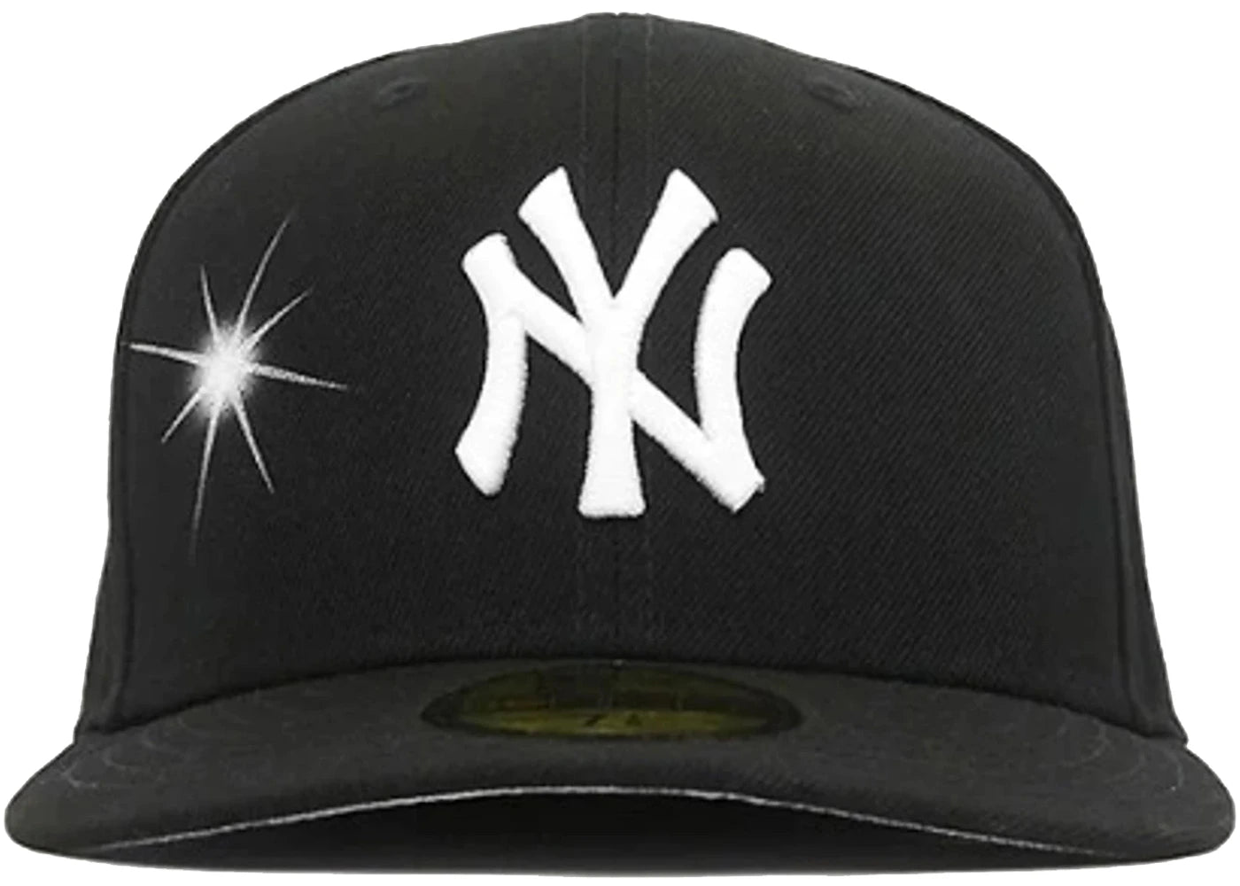 Ay El Ay En New York Yankees Fitted Hat Black