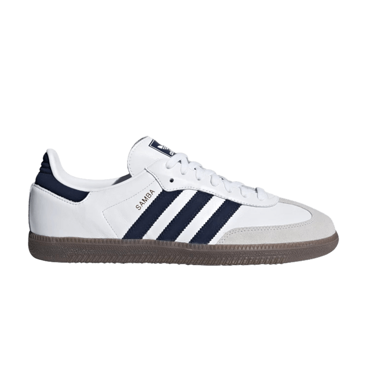 adidas Samba OG Cloud White Collegiate Navy