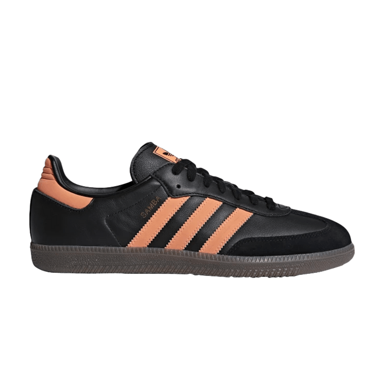 adidas Samba OG Core Black Hi Res Orange