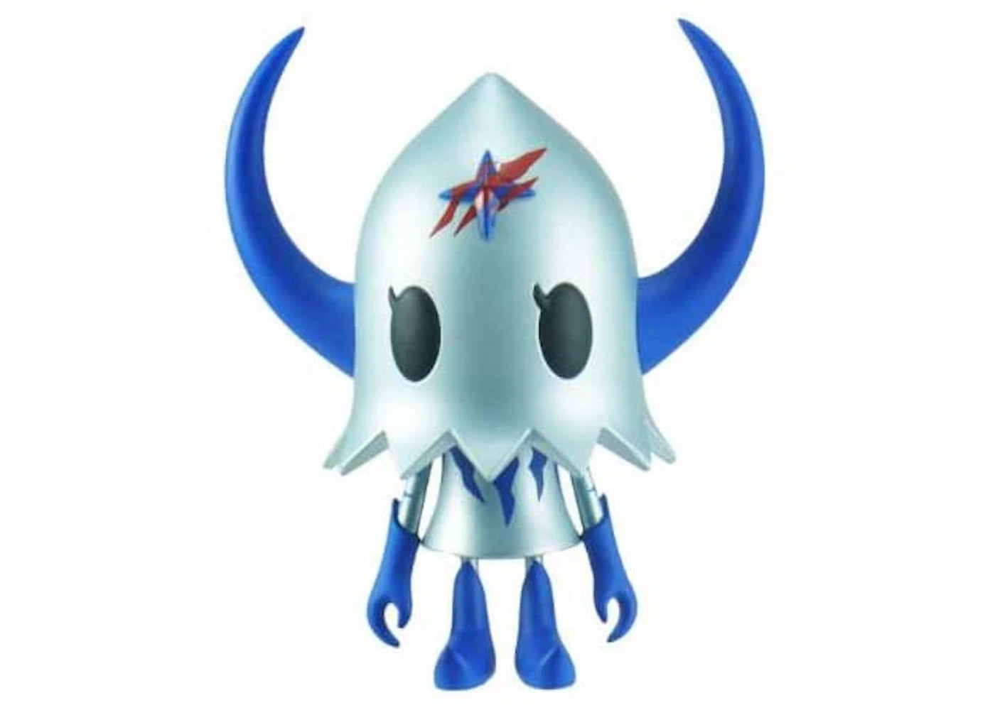 BAIT Devilrobots Evirob 4 Inch Figure Silver/Blue