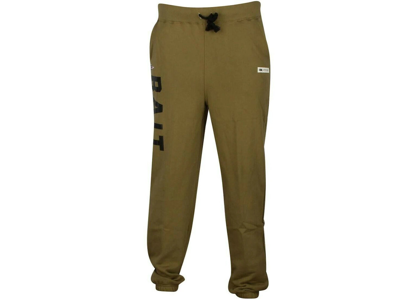 BAIT Premium Basics Logo Sweatpants Olive