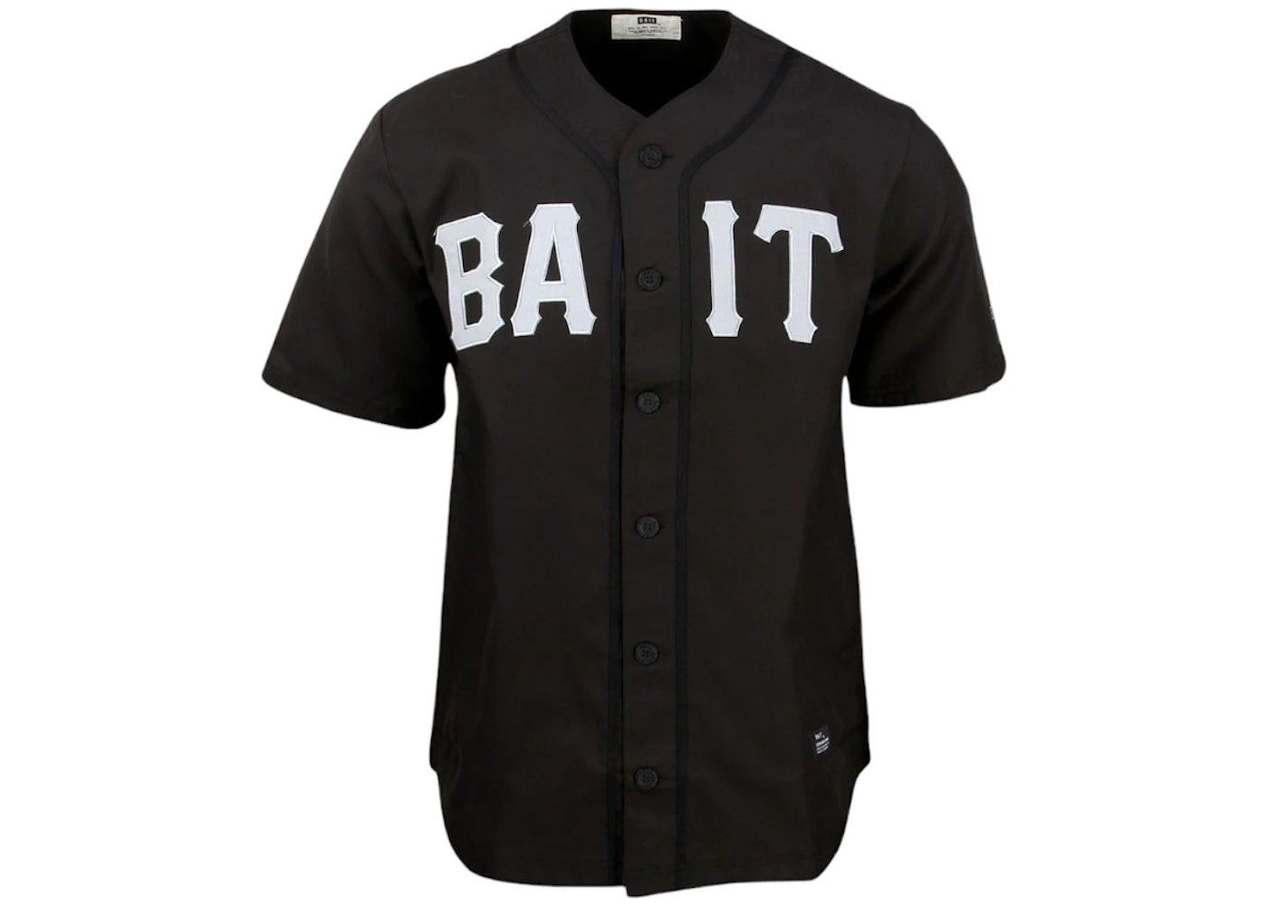 BAIT Sluggers Baseball Jersey Black/Gray