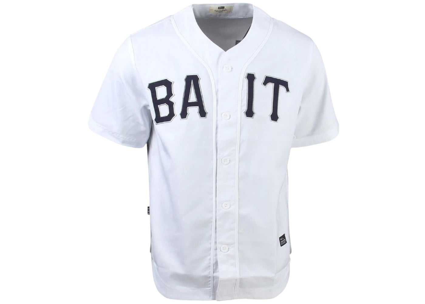 BAIT Sluggers Baseball Jersey White/Navy