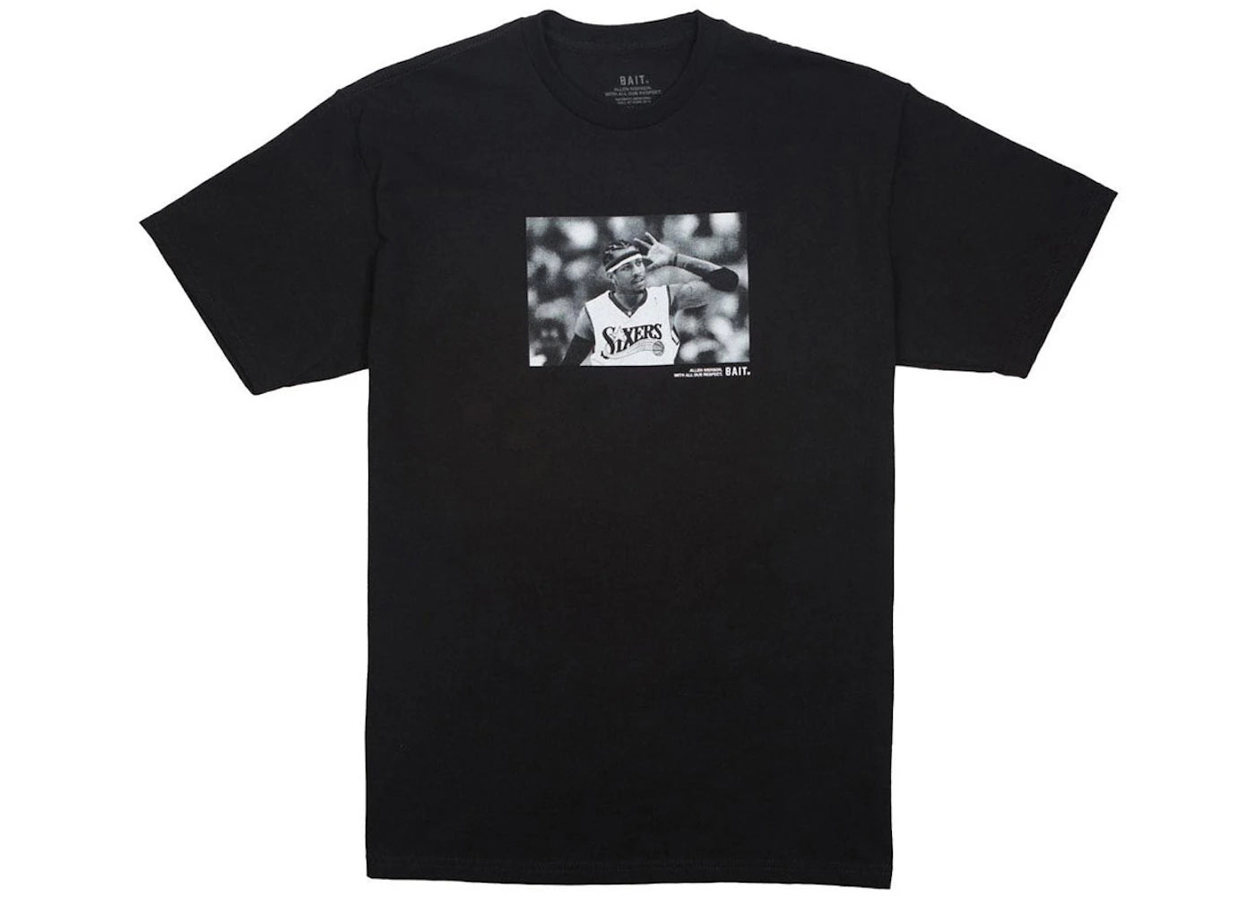 BAIT x Allen Iverson Hall Of Fame Tee Black